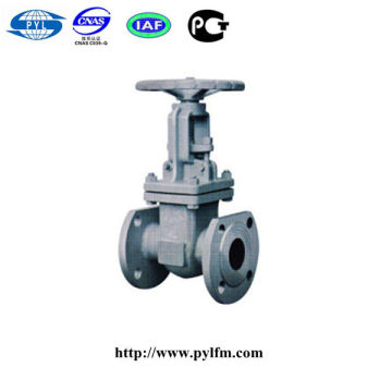 Cast steel water,oil,gas field manual gost pn16 gate valves